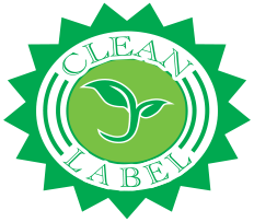 Clean Label Circle Logo
