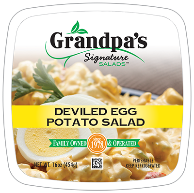 Grandpa's Deviled Egg Potato Salad
